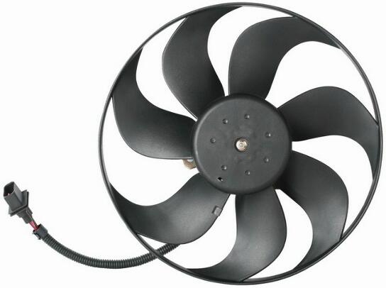 VW Auxiliary Cooling Fan Assembly (345mm) 6X0959455C - Behr 351041721